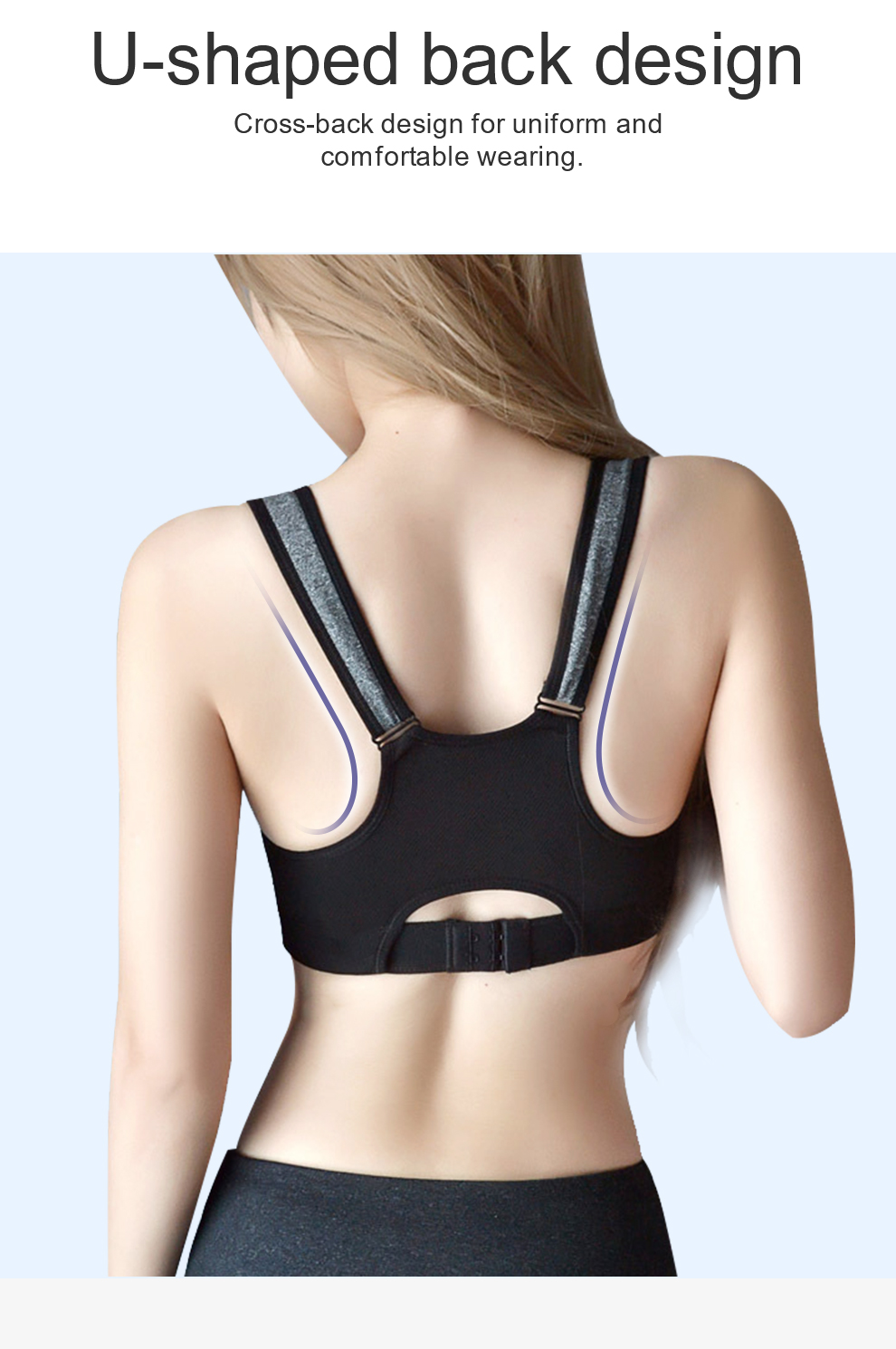 Front Zipper Sport Bras Women Fitness Yoga Sports Top Running Underwear Gym Top Vest Adjustable Strap High Shockproof Push Up_img_6
