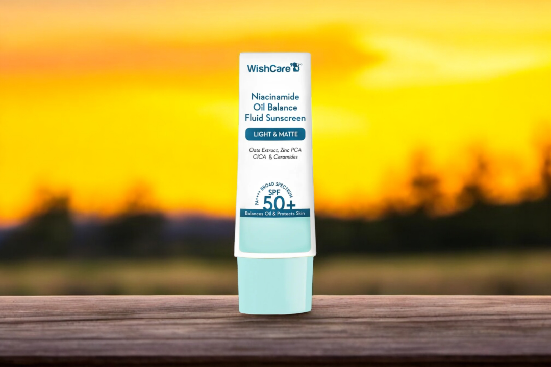 Wishcare 5% Niacinamide Oil Balance Fluid Sunscreen | SPF50 PA++++ 50g_img_0