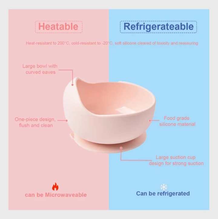 Food Grade Silicone Bowl & Spoon set_img_3