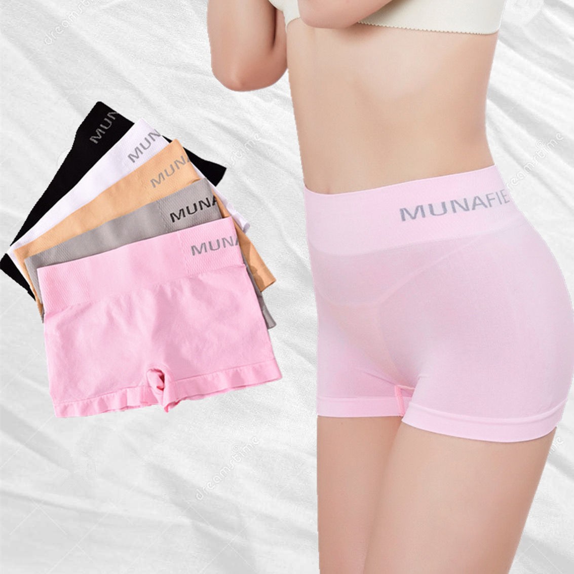 Women's Panties Seamless Safe Short Short Tights for Women Safety Pants Under Shorts Women Legging Shorts Style Femme Sexy_img_0