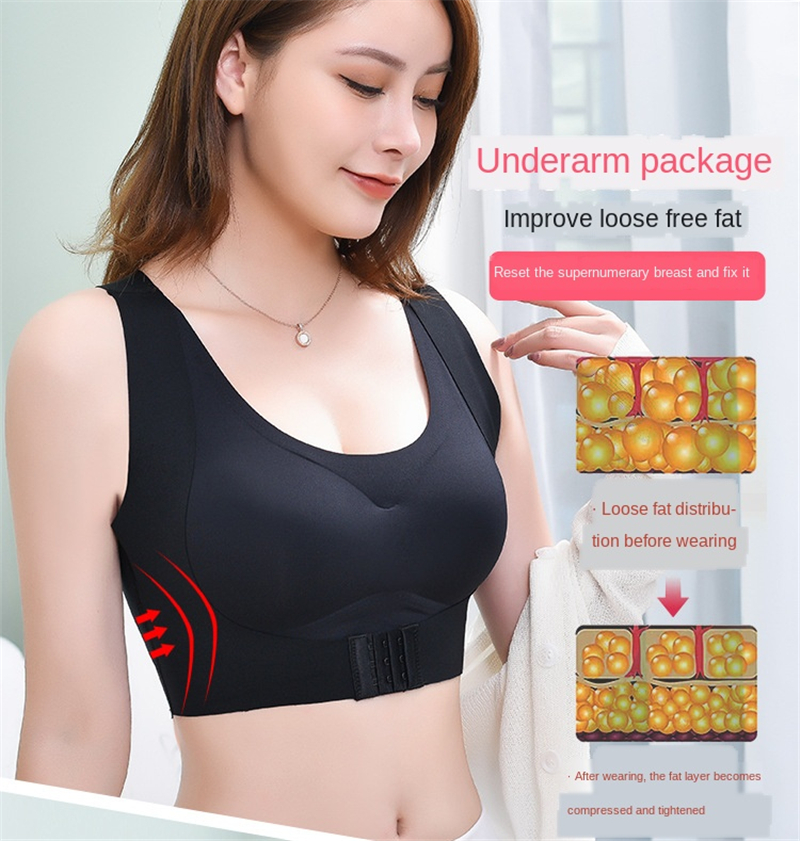 Posture Correction Bras Underwear Women Prevent Hunchback Bra Push Up Brassiere Shockproof Sports Fitness Vest Lingerie Tank_img_2