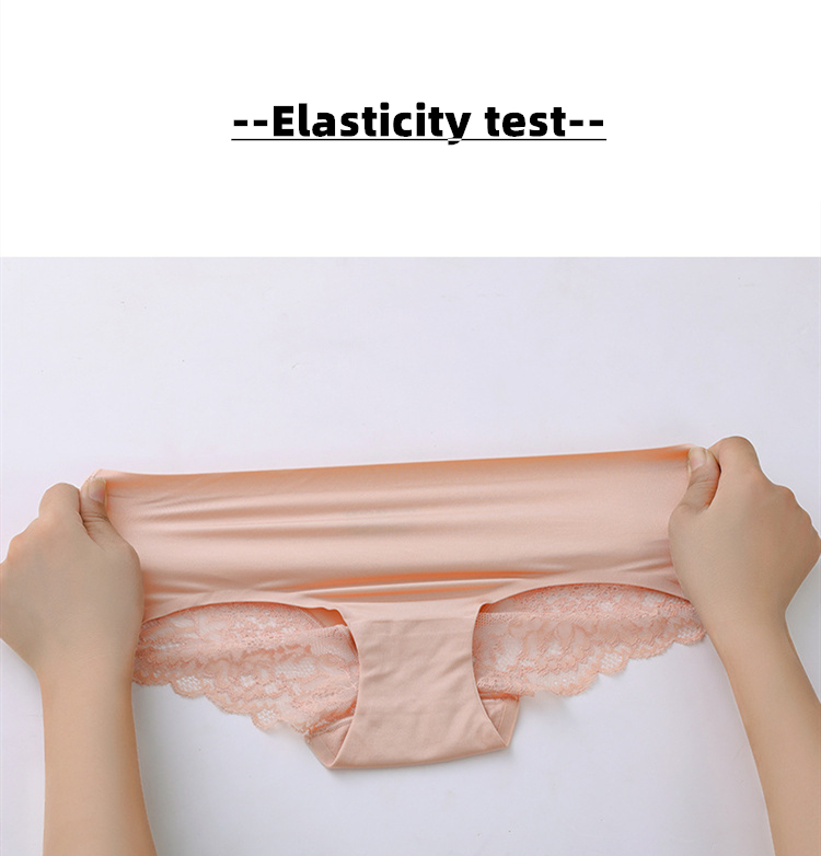 Lace Briefs Women Plus Size Ladies Ice Silk Seamless Underwear European US Female Underpants Hot Style_img_4