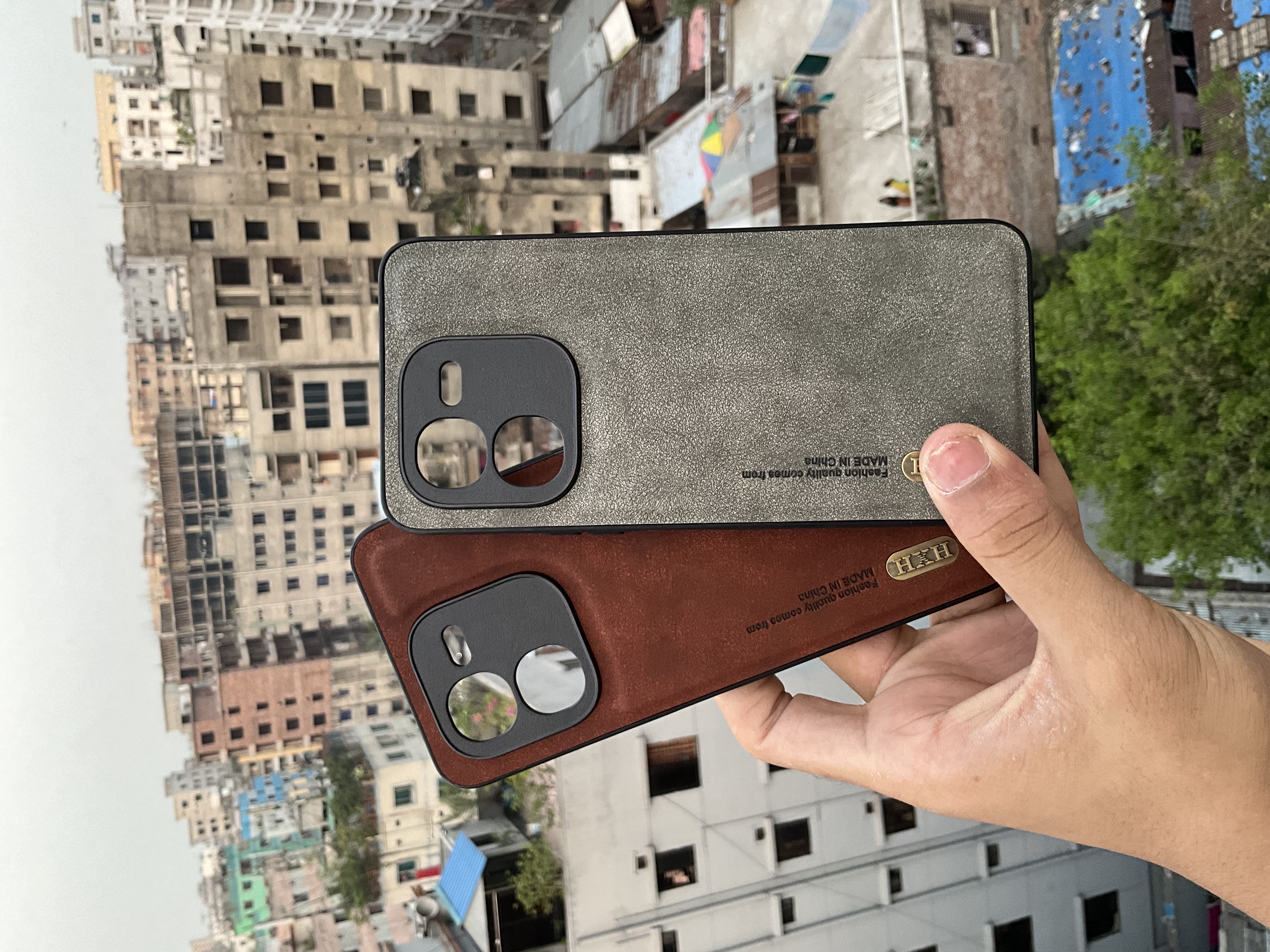 IQOO Z9x antique leather case frosted protective cover_img_0