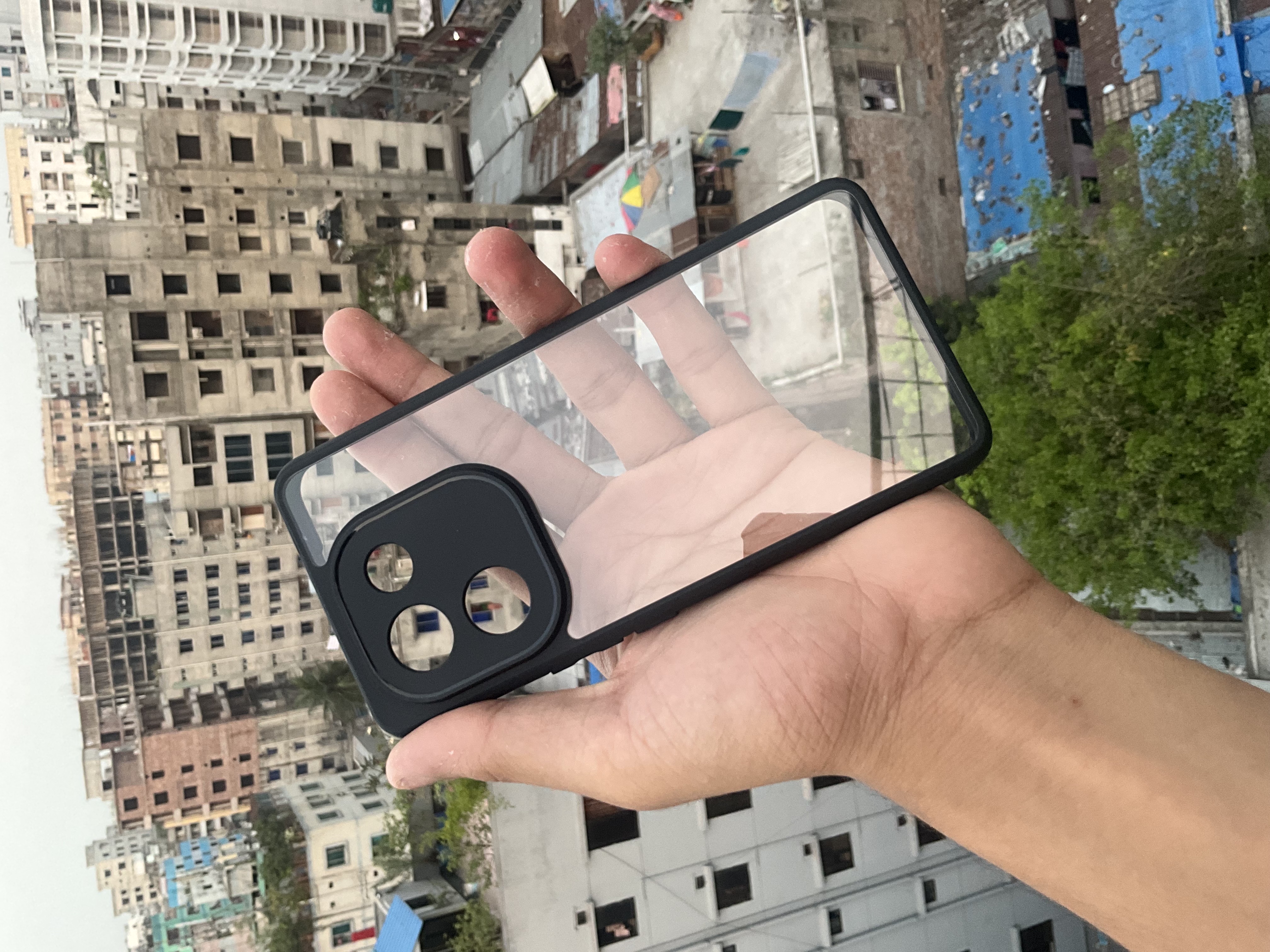 IQOO Z9s pro Premium transparent back cover_img_1