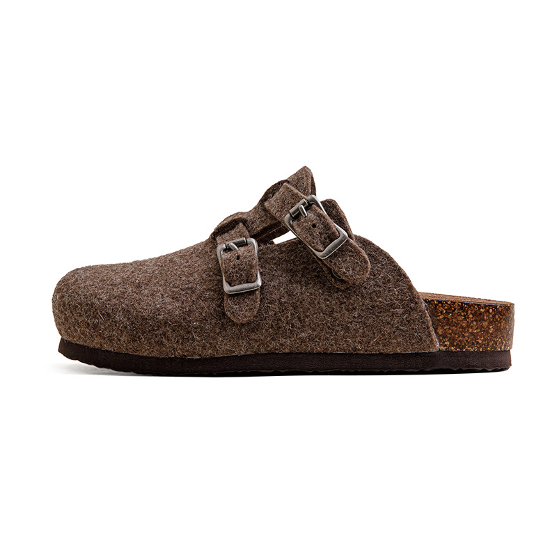 Men's Wool Felt Muller Shoes_img_9