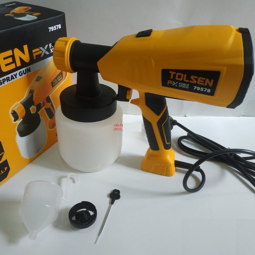 TOLSEN 79578, 400W HVLP Hand Held Spray Gun 800ml Model: 79578_img_1