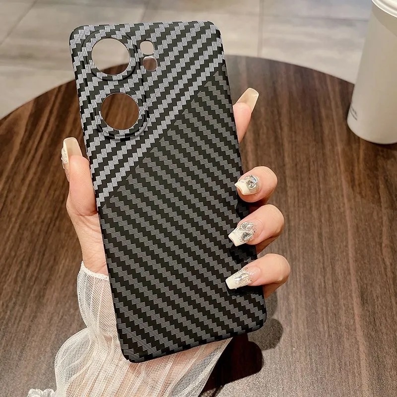 iQOO Neo9 mobile phone case Kevlar carbon fiber pattern new Neo9SPro ultra-thin hard shell high-end protective cover_img_7