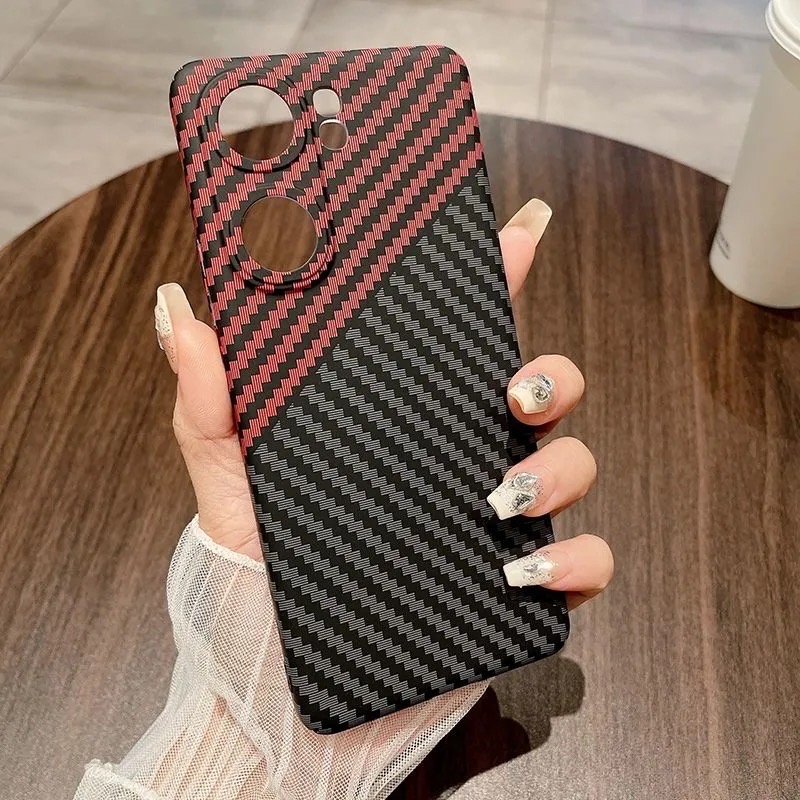iQOO Neo9 mobile phone case Kevlar carbon fiber pattern new Neo9SPro ultra-thin hard shell high-end protective cover_img_8