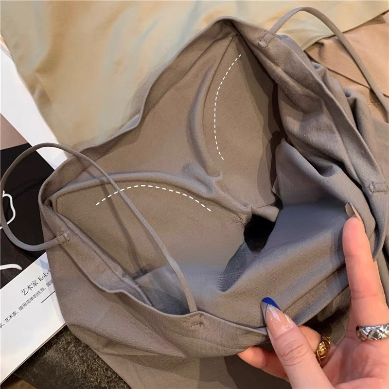 Tank Tops Female Bras Spaghetti Strap Fashion Camisole Wireless brassiere Seamless underwear_img_1