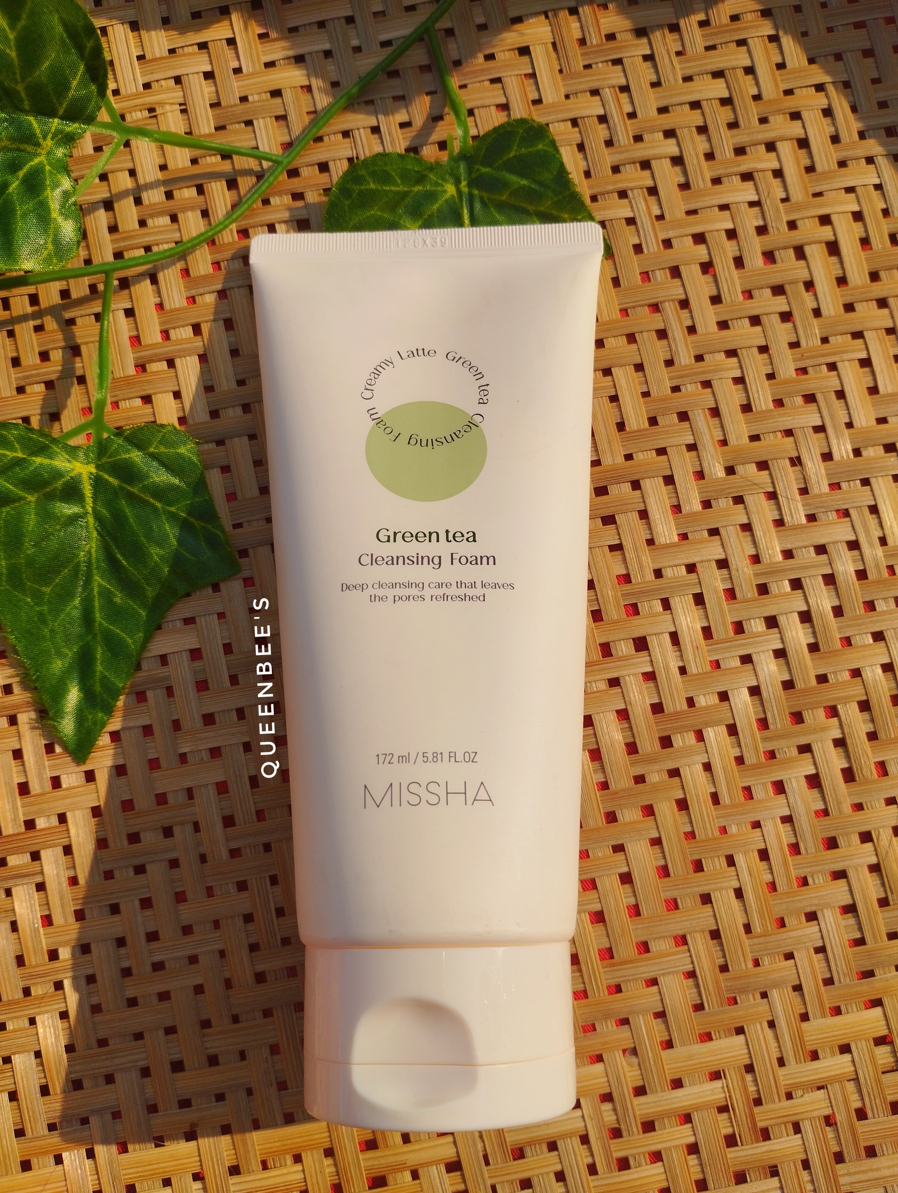 Missha Cleansing Foam (Green tea and Strawberry flavour ) 172ml_img_2