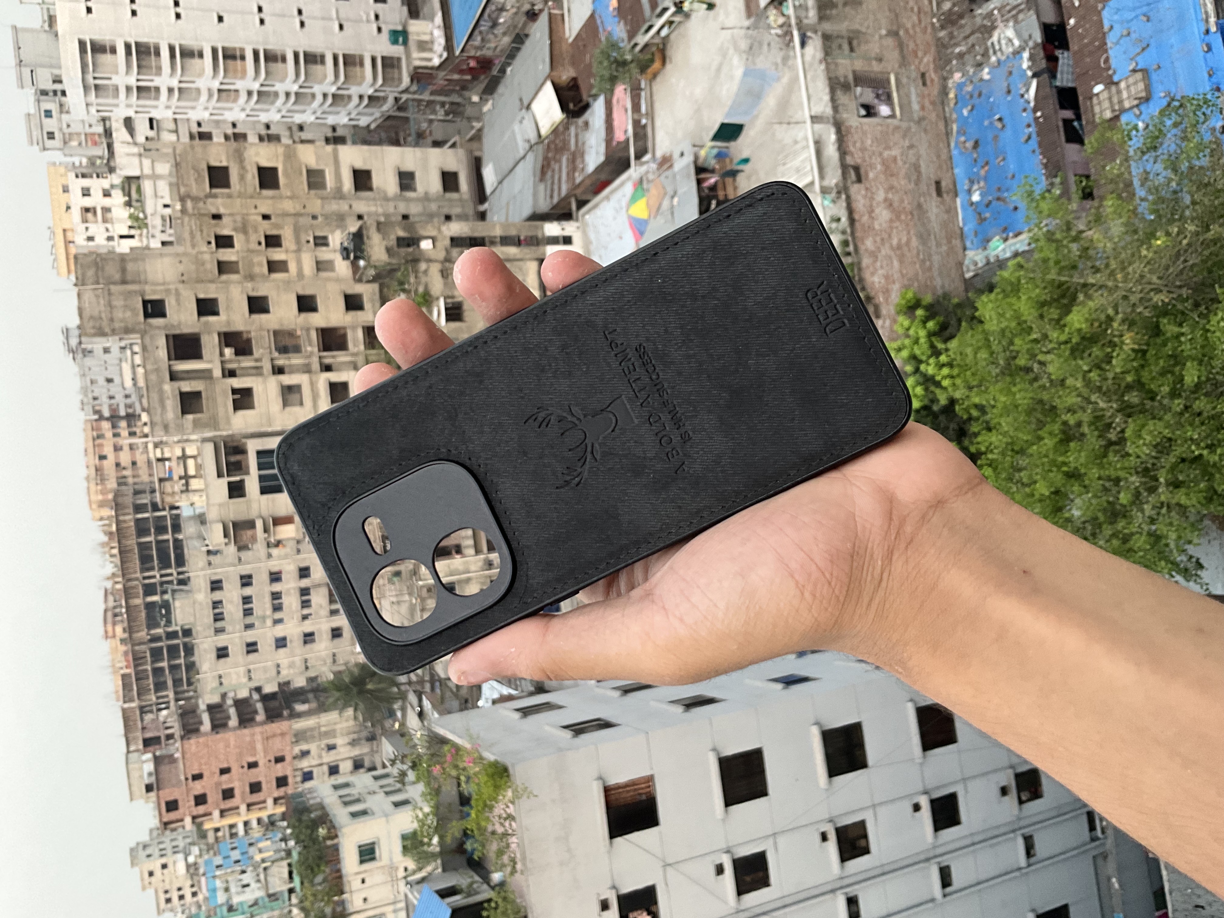 IQOO Z9X Internet celebrity trend silicone full-cover  fingerprint cloth cover_img_1