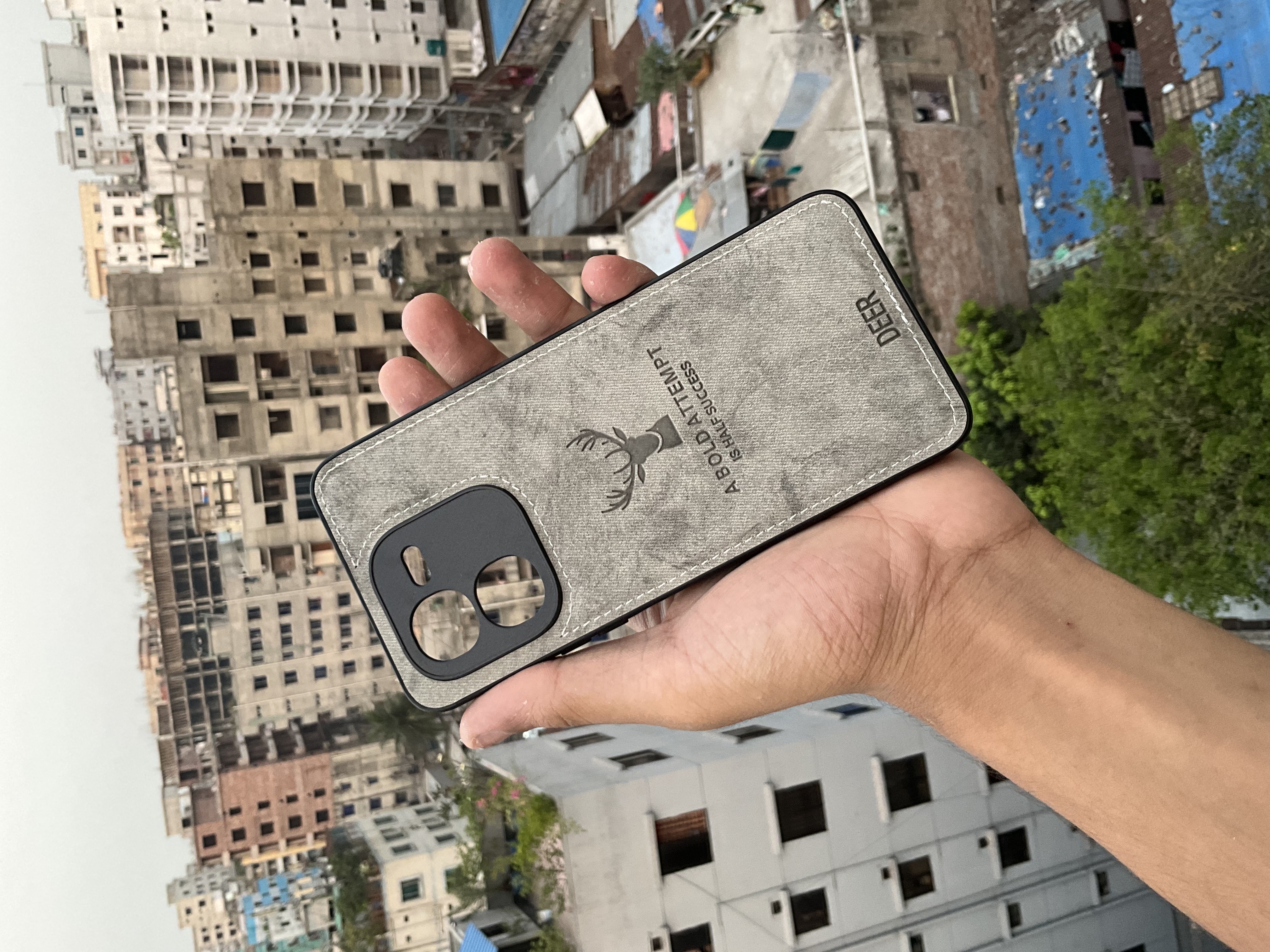 IQOO Z9X Internet celebrity trend silicone full-cover  fingerprint cloth cover_img_2