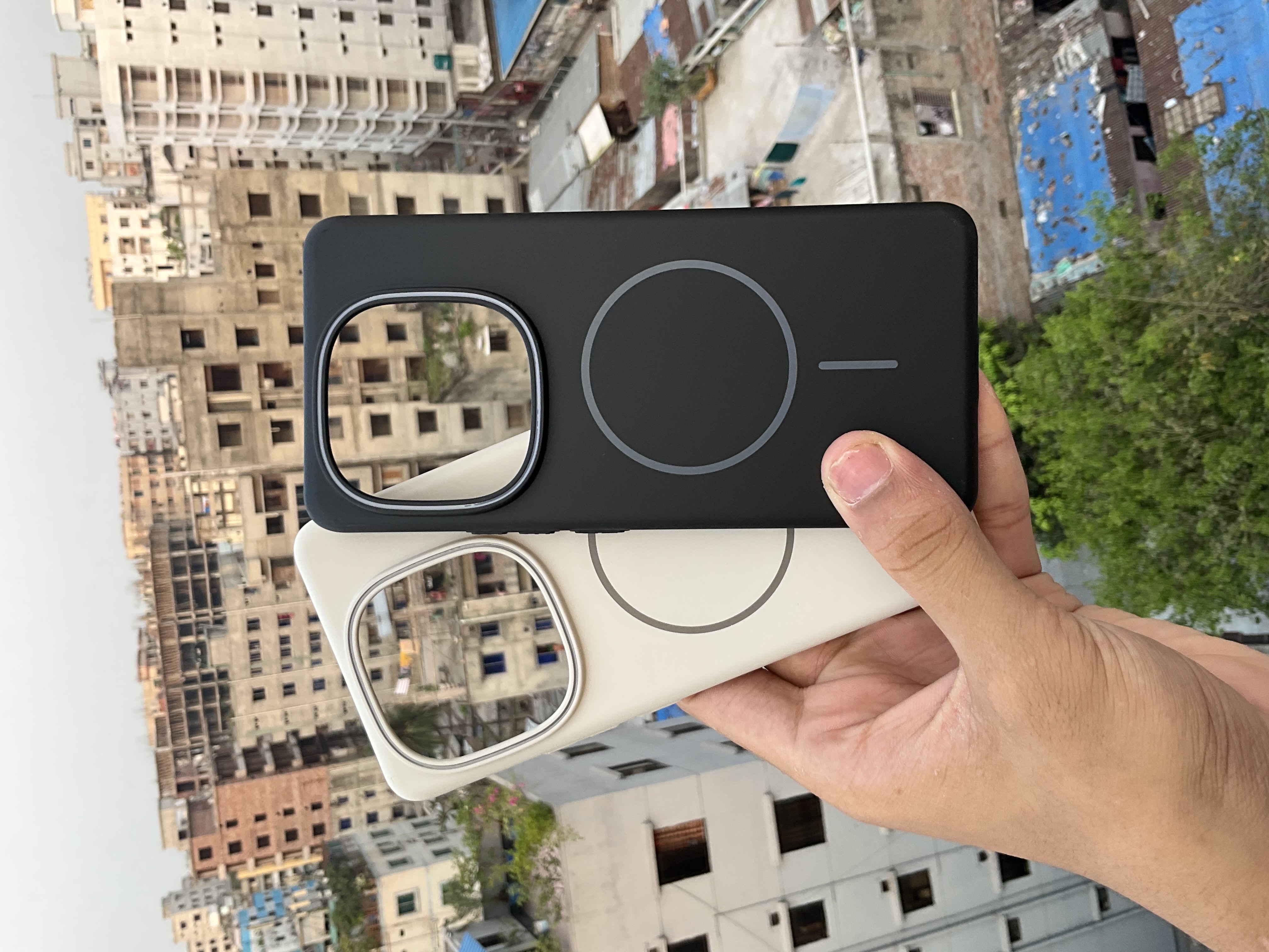 IQOO13  magnetic ring frosted anti-fall hard cover_img_0