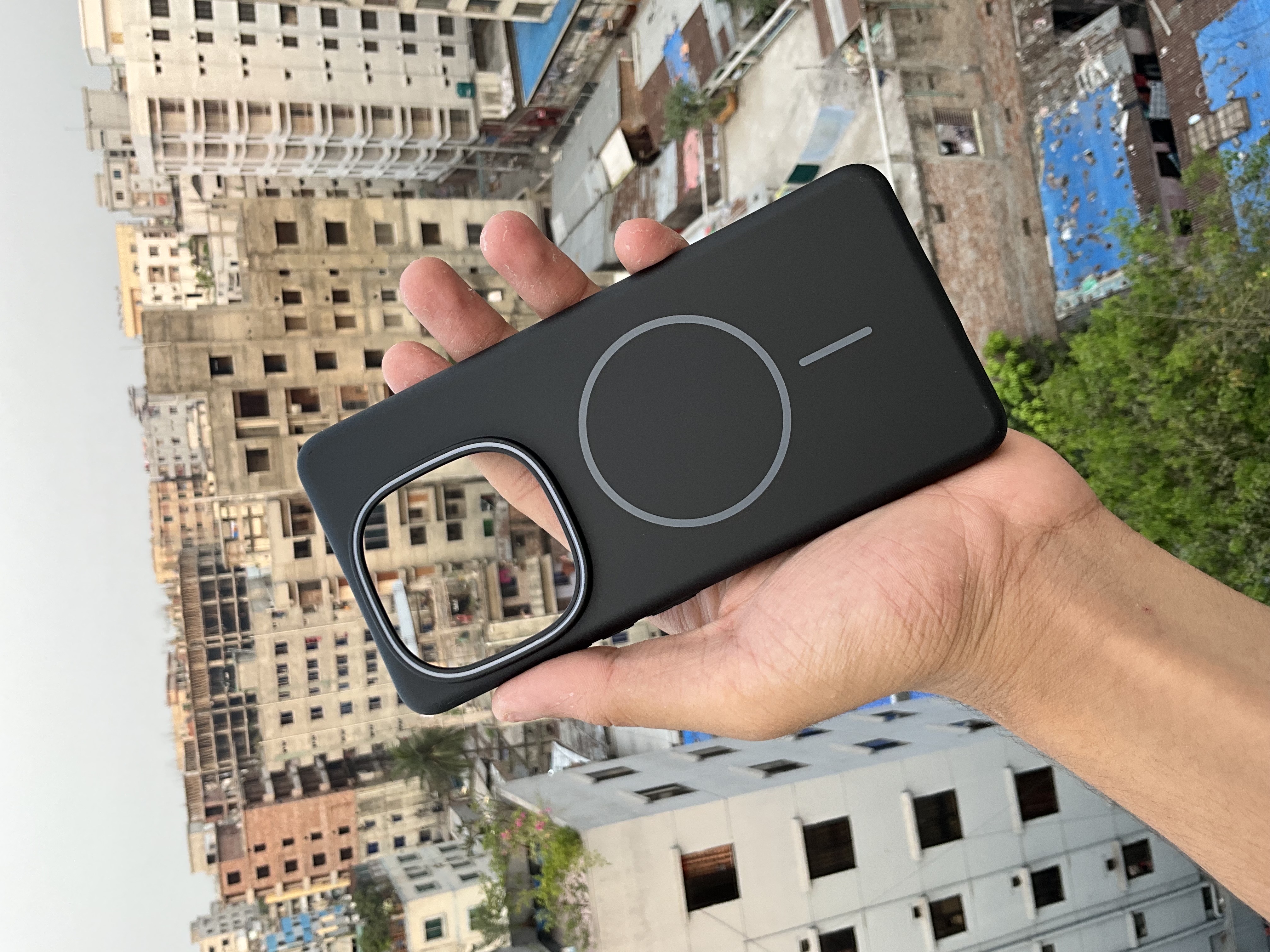 IQOO13  magnetic ring frosted anti-fall hard cover_img_1