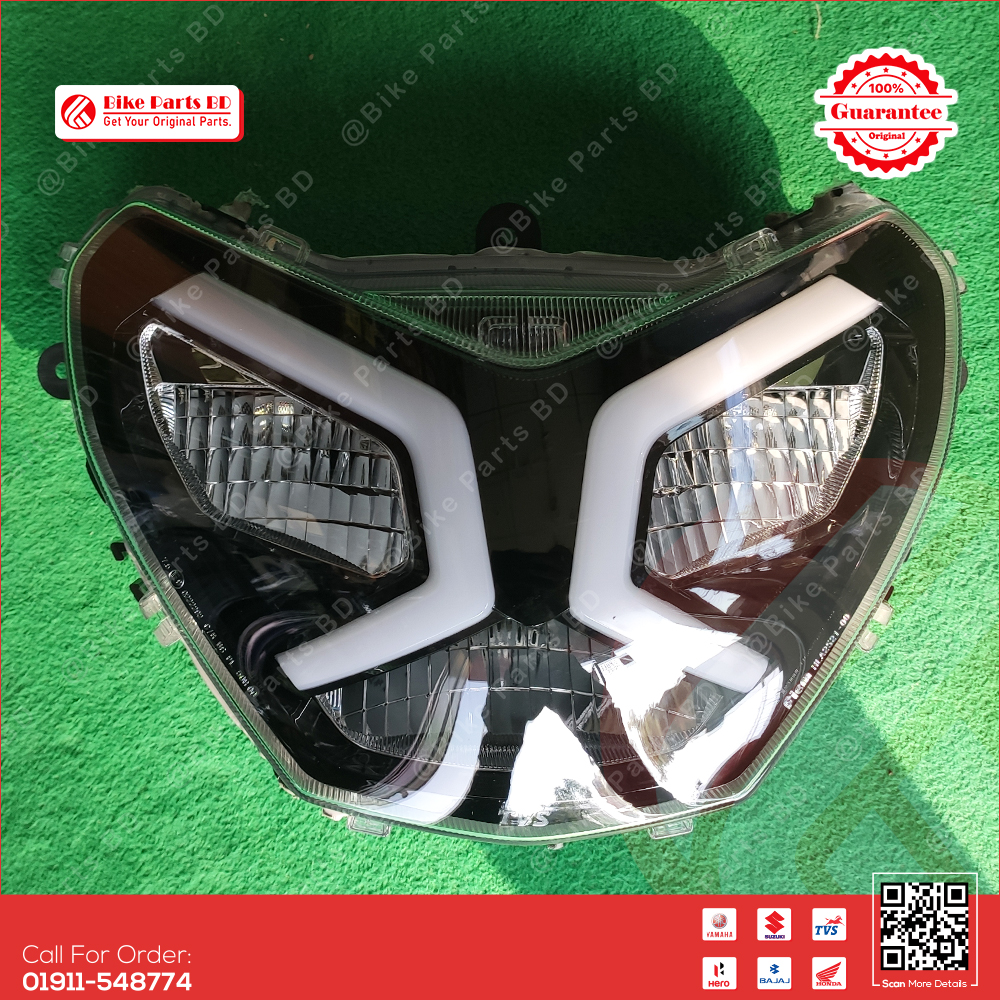 Headlight Assy for TVS Raider 125cc bike._img_0