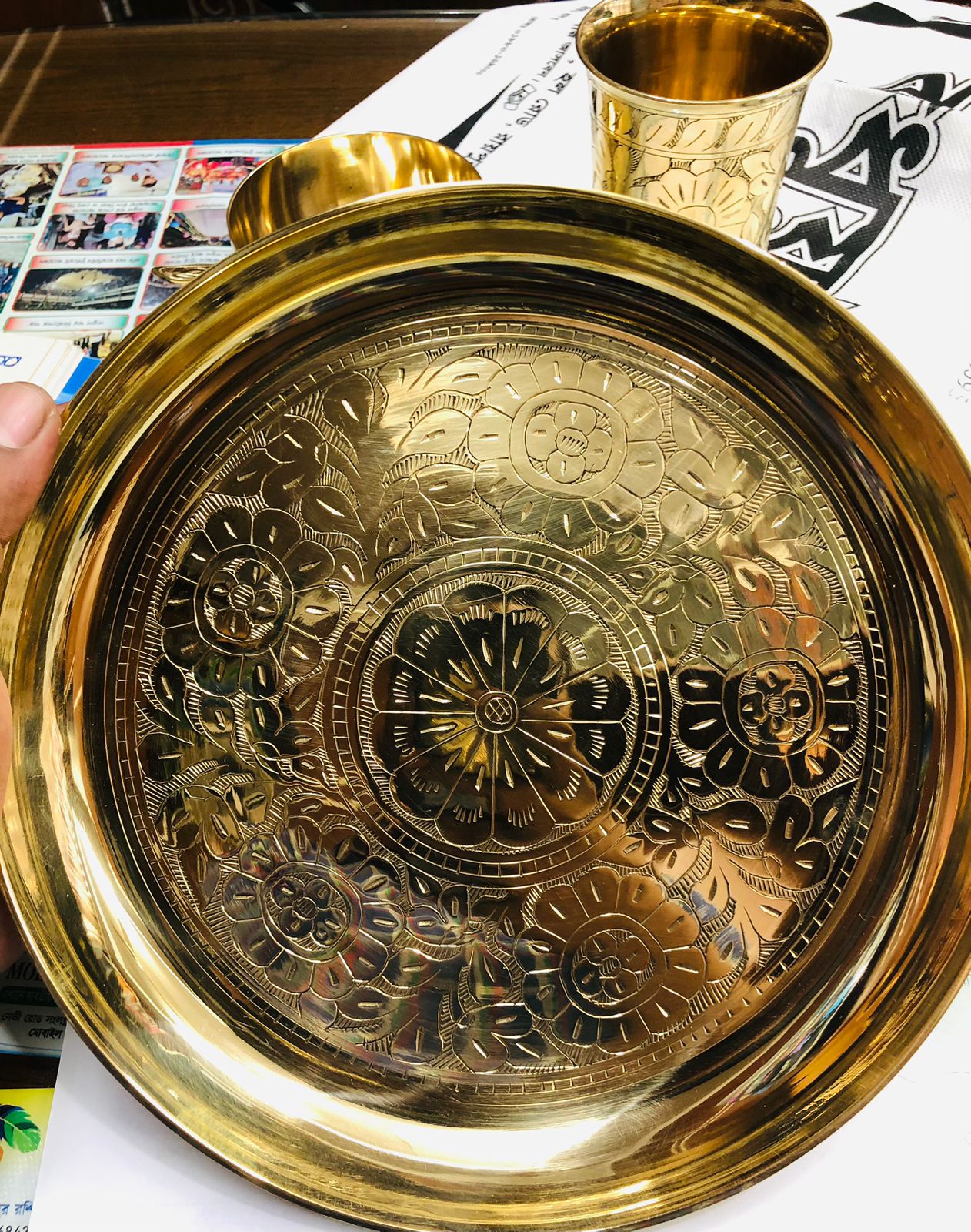 পিতলের রাজকীয় সেট_img_5