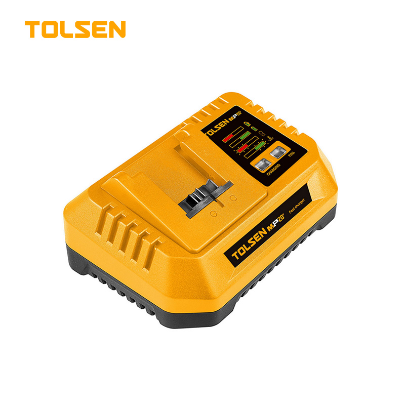 TOLSEN 87486 20V Li-ion Battery Charger 110W For charging TOLSEN 20V 4.0Ah battery (87474) Model: 87486