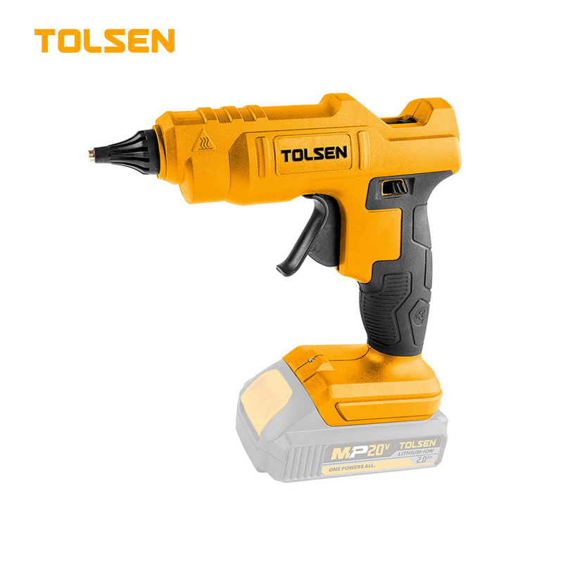 TOLSEN 87316, 20V Li-ion Cordless Glue Gun with 3Pcs Glue Stick (Not Included Battery and Charger); Model : 87316_img_0