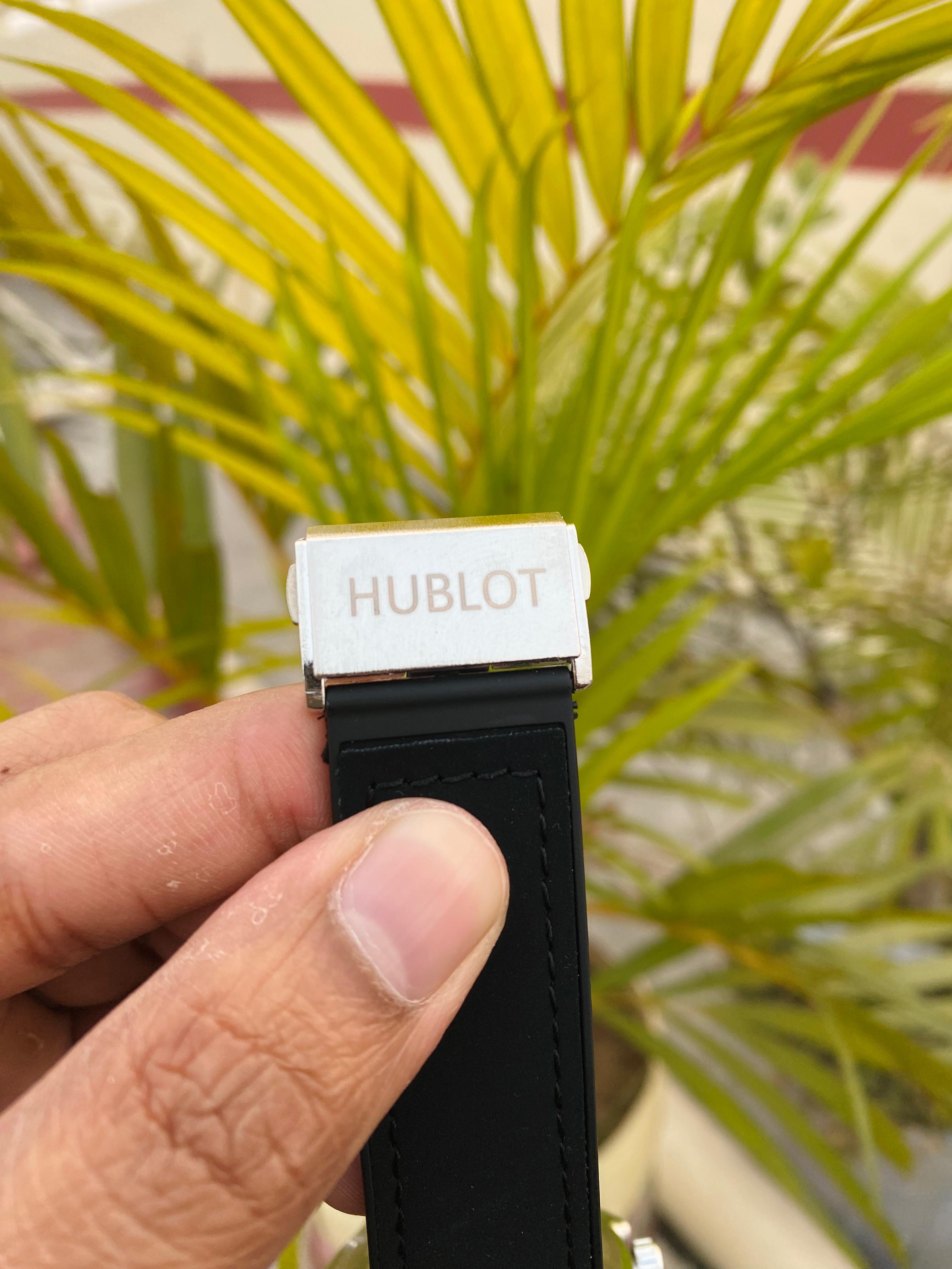 Hublot Geneve Watch Quartz Movement Chronograph Watch_img_4