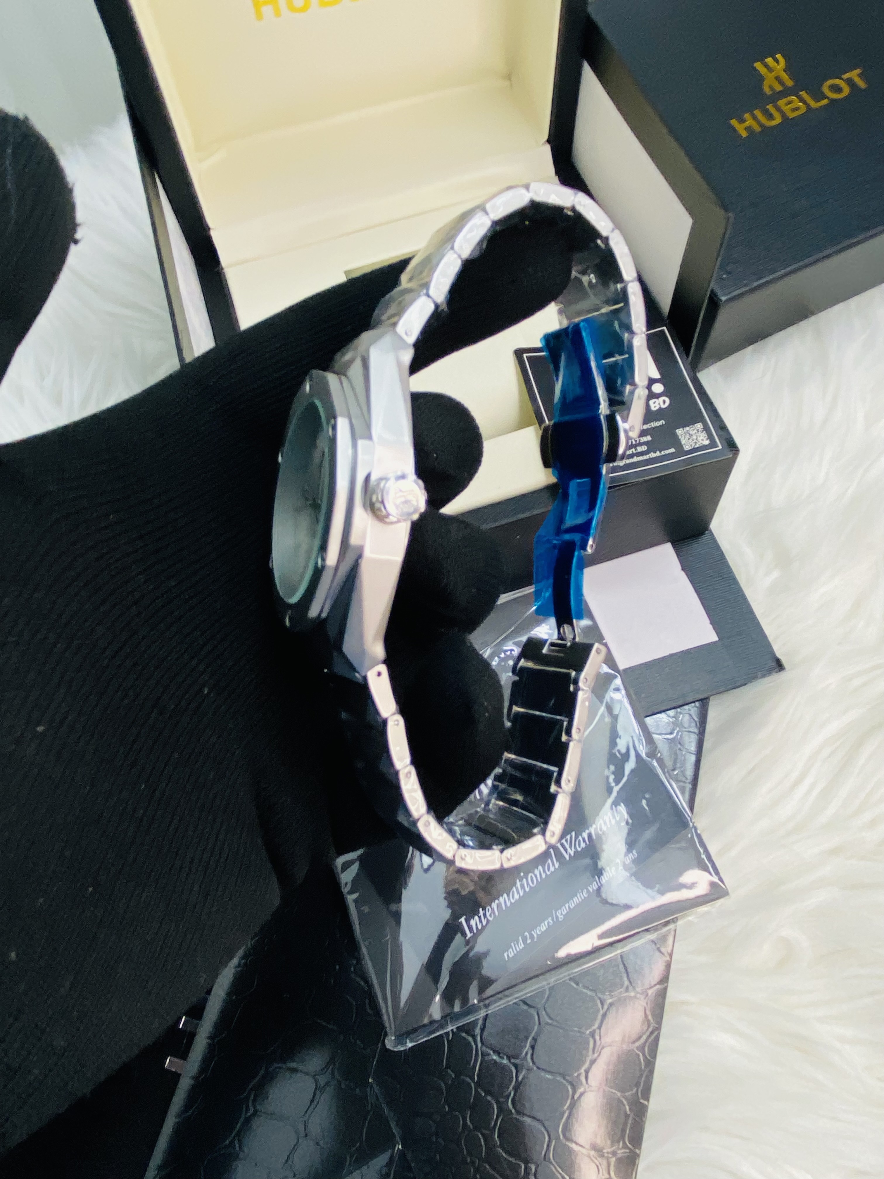 HUBLOT || FULL SILVER || With full package_img_2