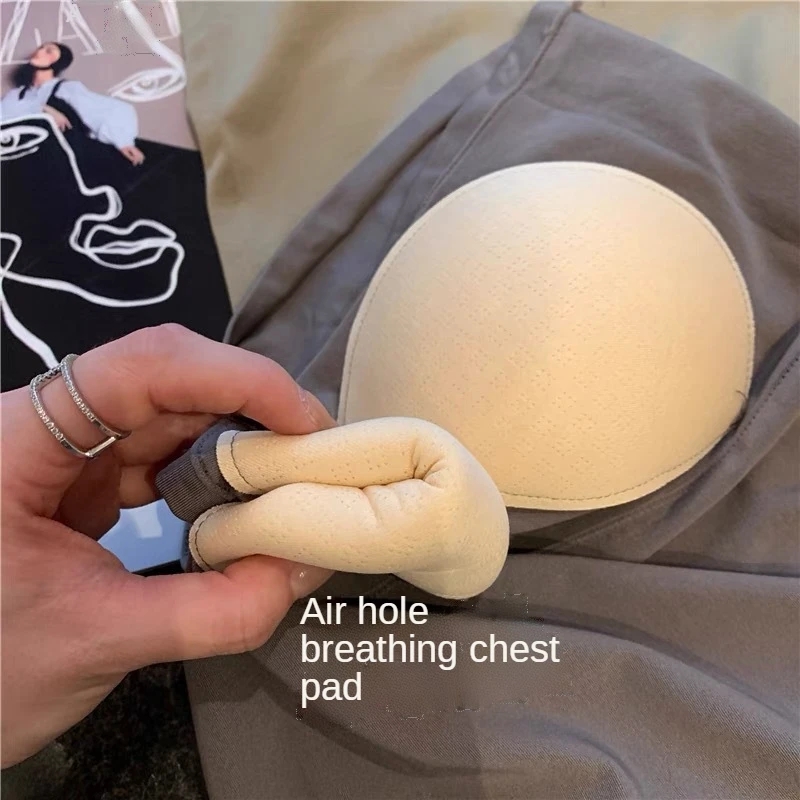 Tank Tops Female Bras Spaghetti Strap Fashion Camisole Wireless brassiere Seamless underwear_img_2