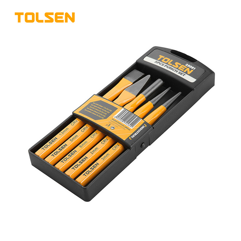 Tolsen Industrial 5pcs Powder Coated Model:25091