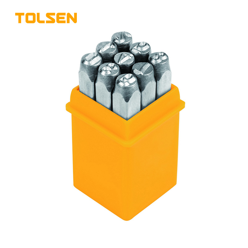 Tolsen 6mm Steel Number Punch ( 9Pcs ) Stamp Set Model: 25097