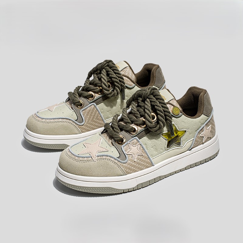 Men's Thick-soled Star Sneakers_img_7