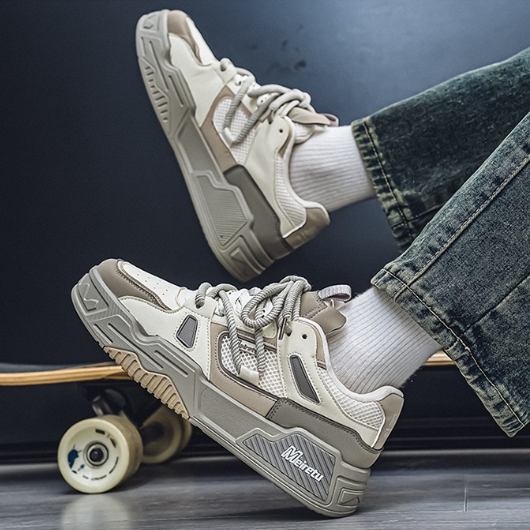 Men's Casual Thick-Soled Sneakers_img_1