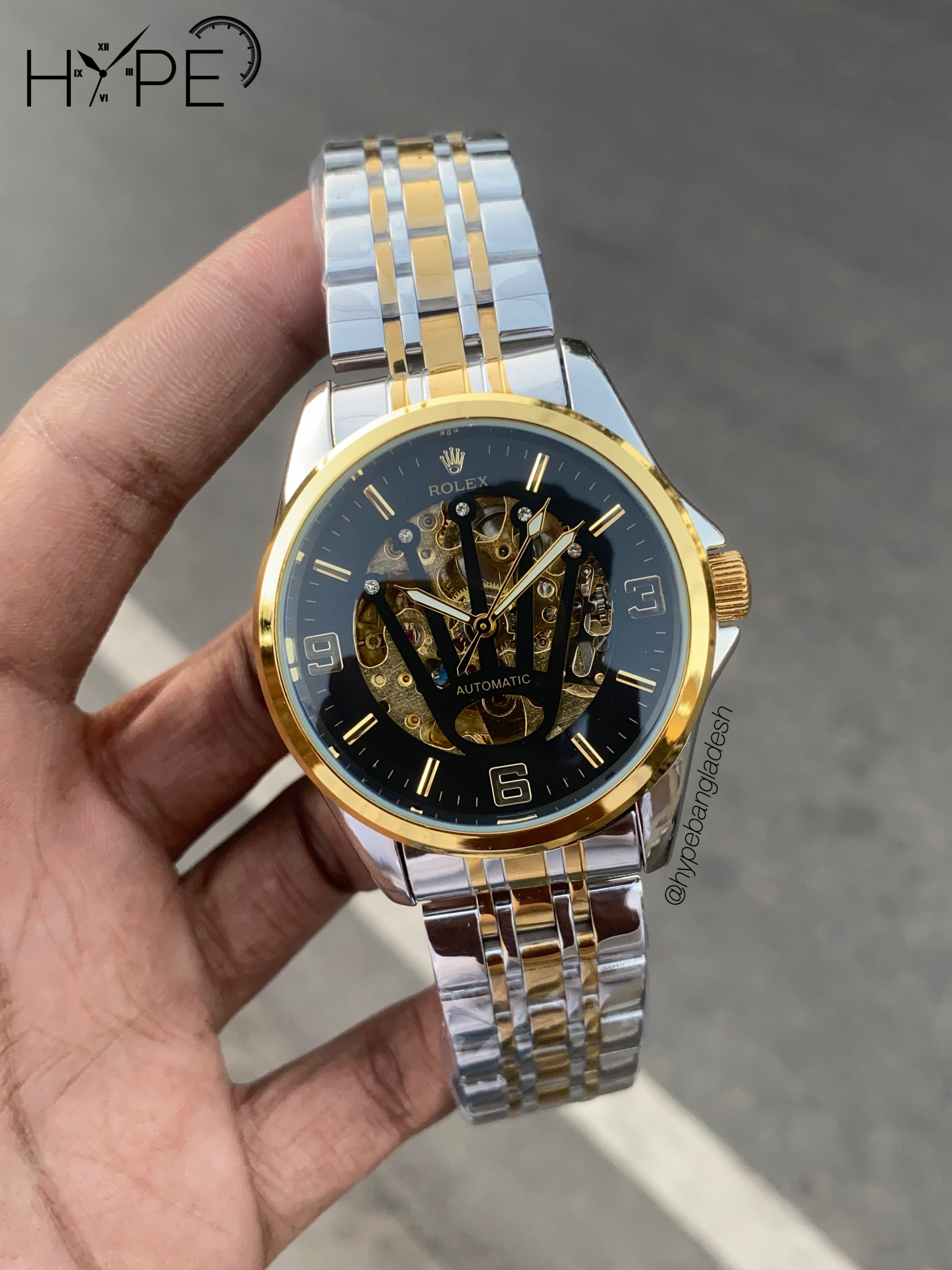 R0LEX automatic mechanical watch_img_0