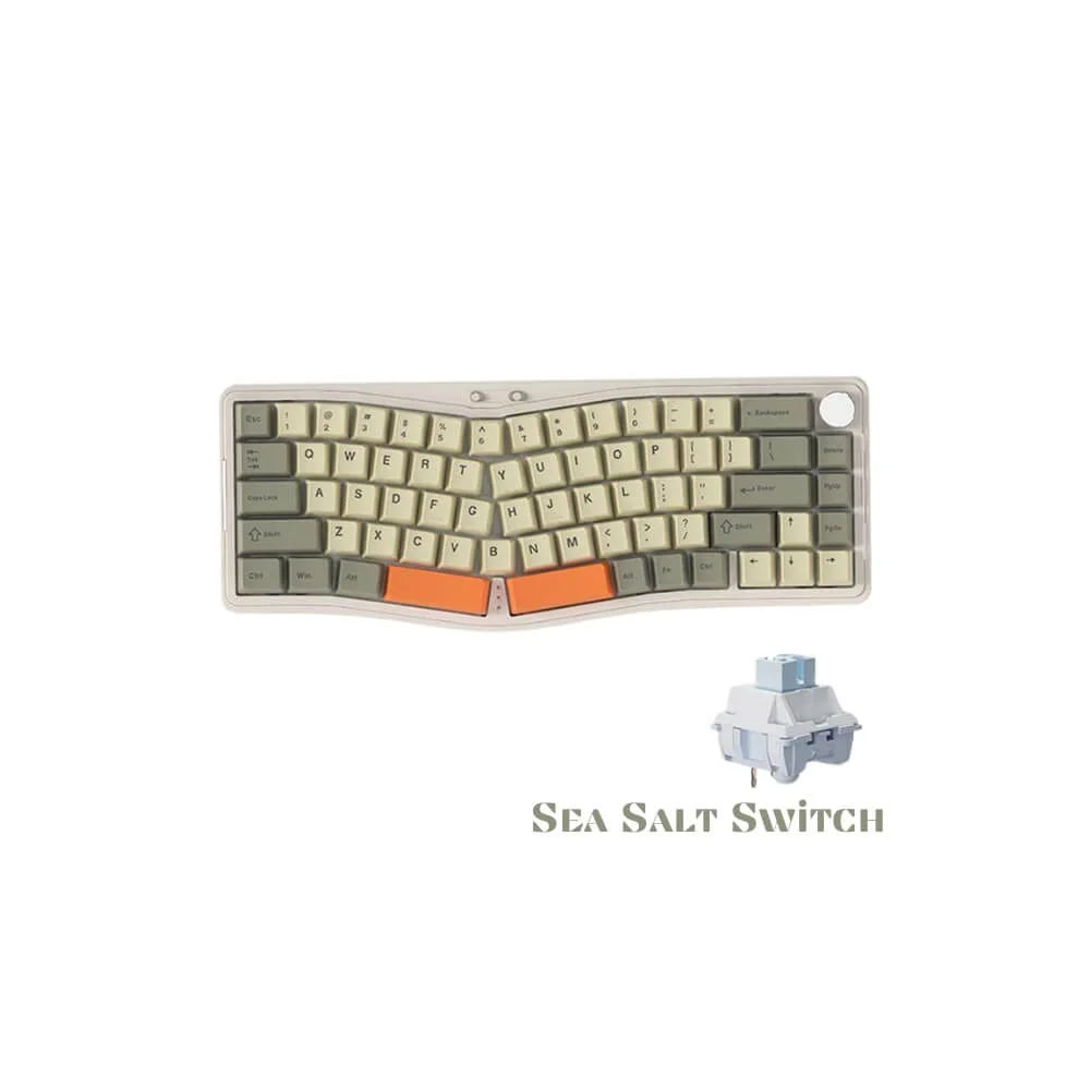 (Sold Out) Ajazz AKS068 Pro Alice Layout VIA Triple-Mode Mechanical Keyboard (Sea Salt switch)_img_0