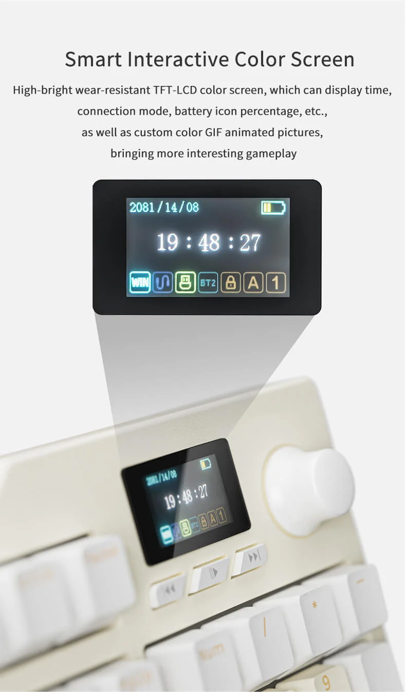 (Sold Out) Ajazz AK35I V2 Max Tri-Mode Mechanical Keyboard_img_7