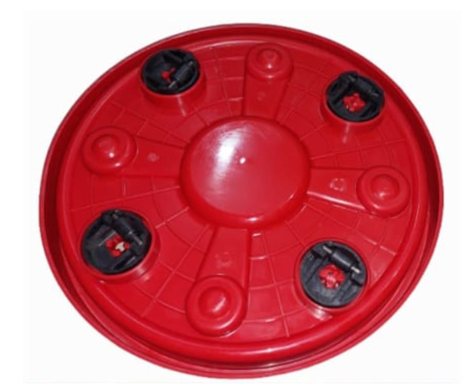 Wheeled Trolley Gas Cylinders and Flower Pots_img_12