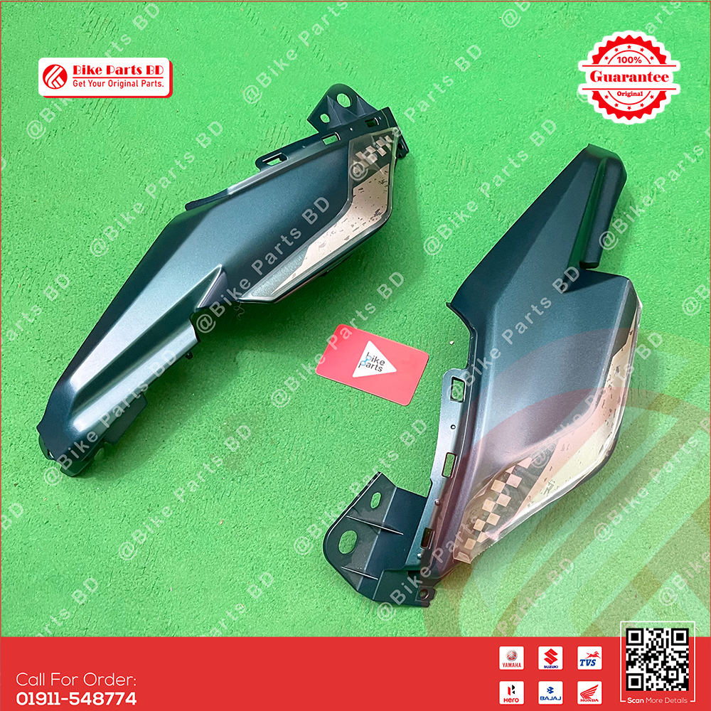 Back Panel for Yamaha FZS V3 (Vintage Green) bike._img_0