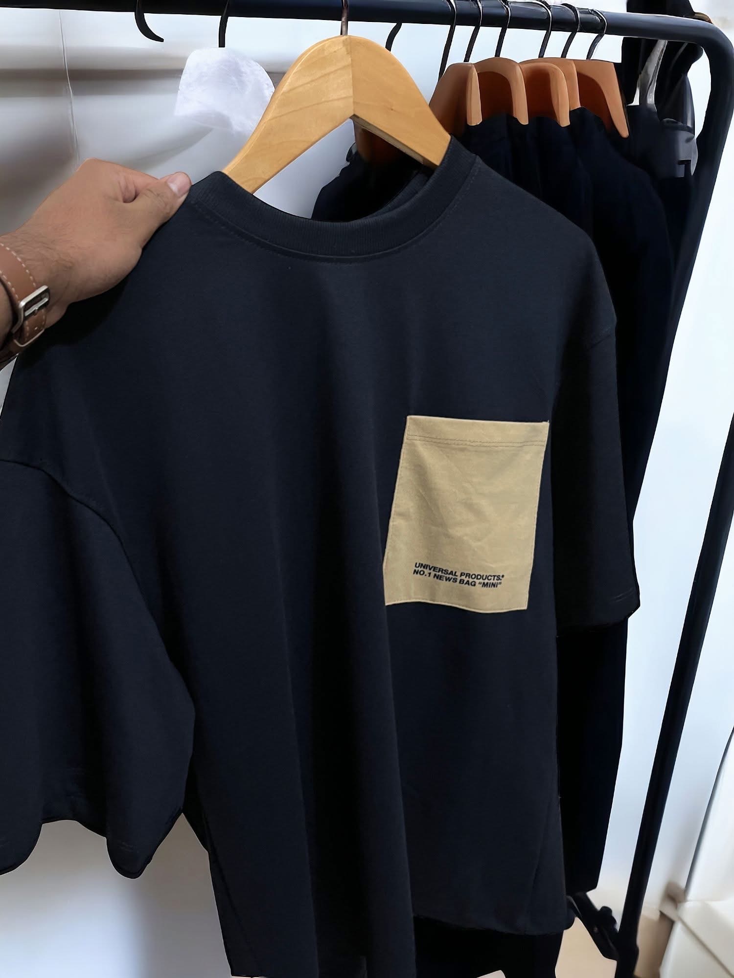 Premium Navy oversized t-shirt- 200 GSM