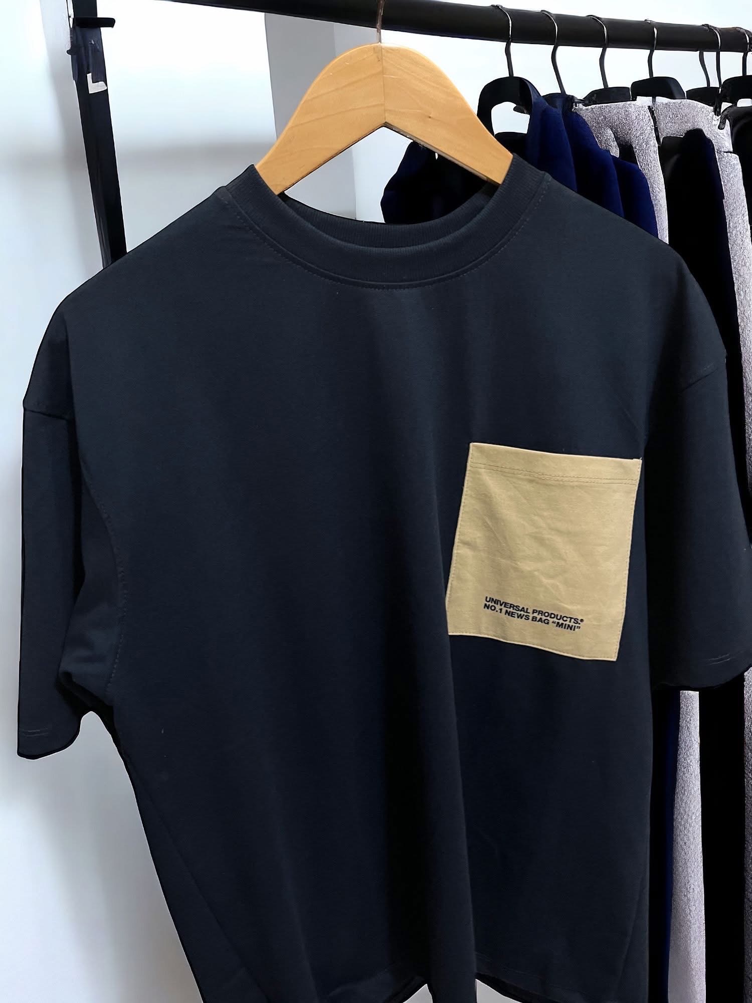 Premium Navy oversized t-shirt- 200 GSM_img_5