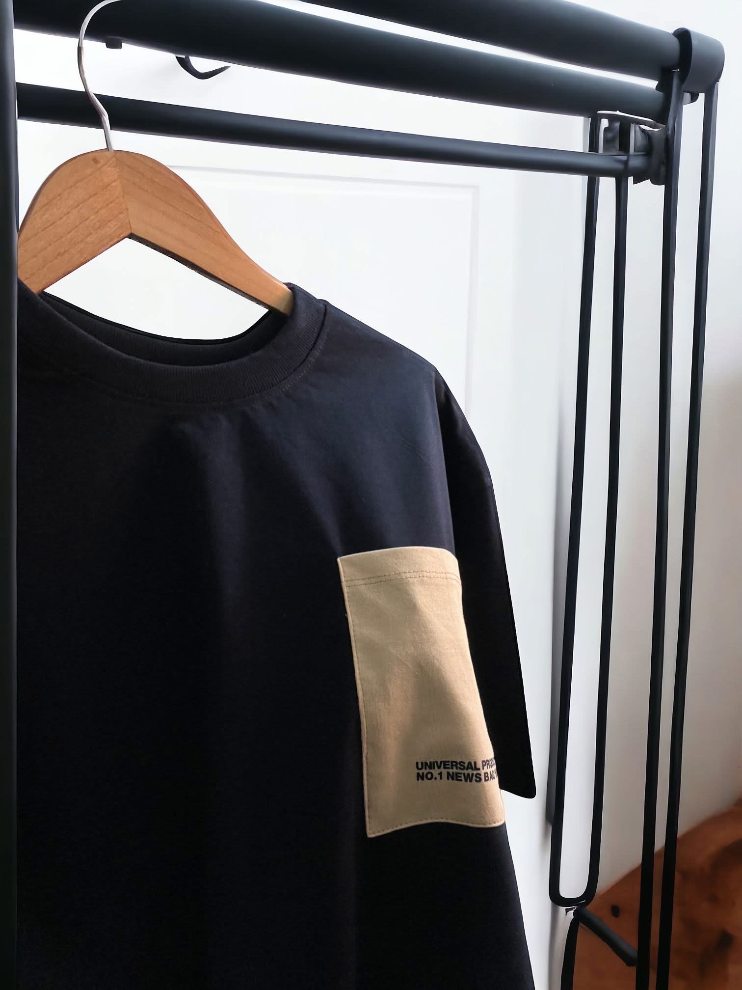 Premium Navy oversized t-shirt- 200 GSM_img_6