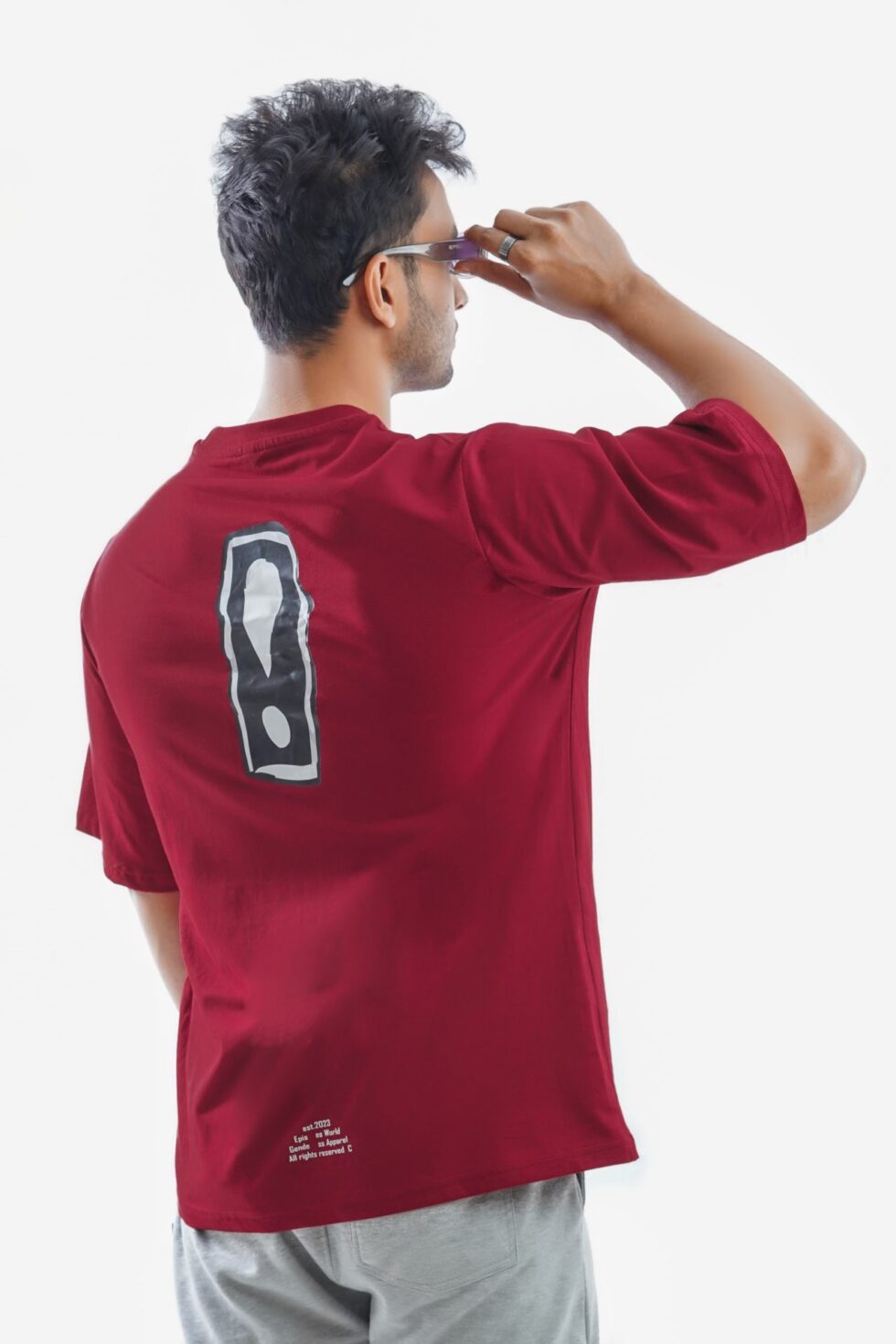 COOL! MAROON LONG SLEEVE TEES_img_2