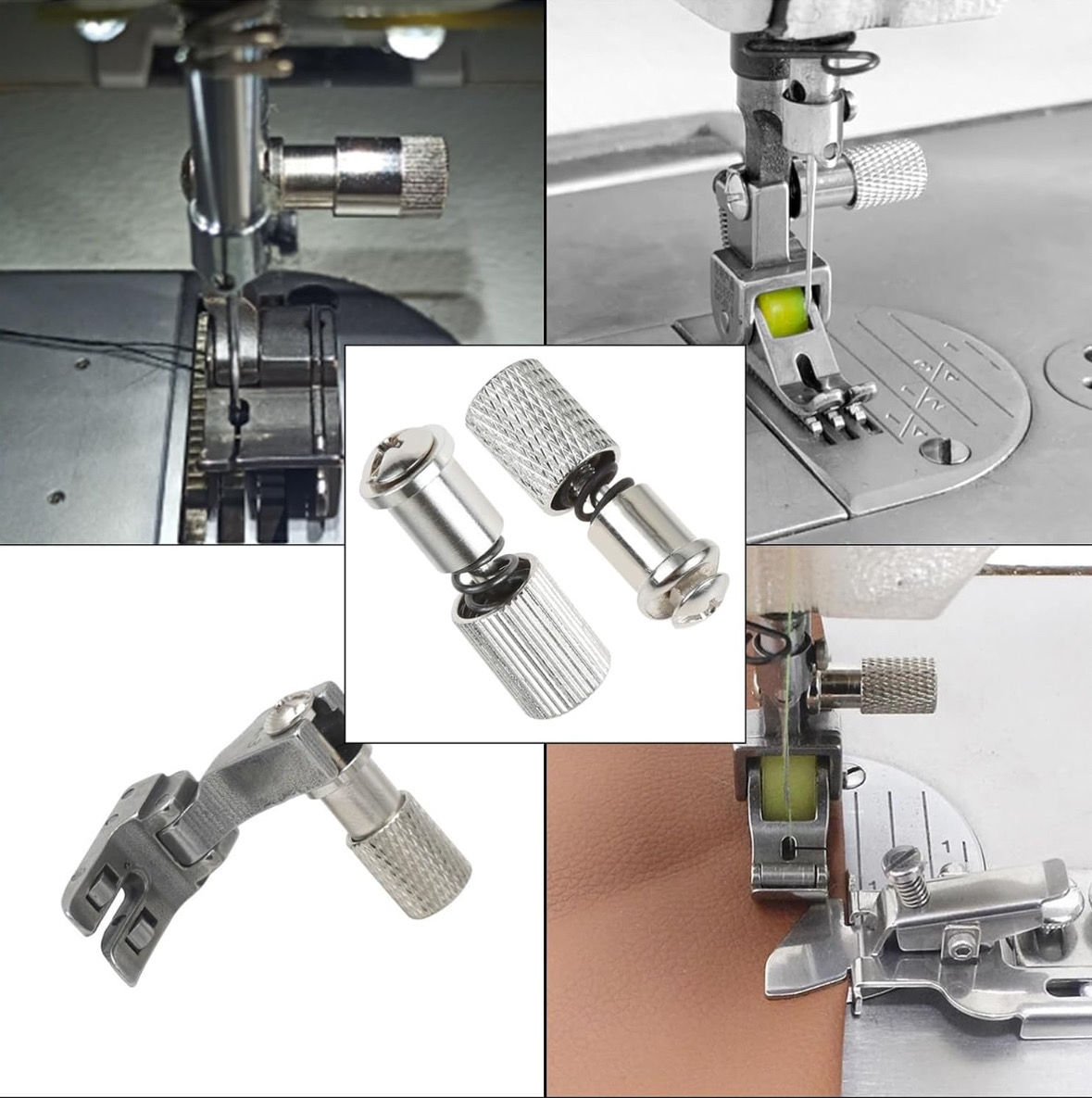 Presser Foot Quick Change Screw Device for Industrial Sewing Machine Parts Spring Simple Feet Holder Accessories_img_0