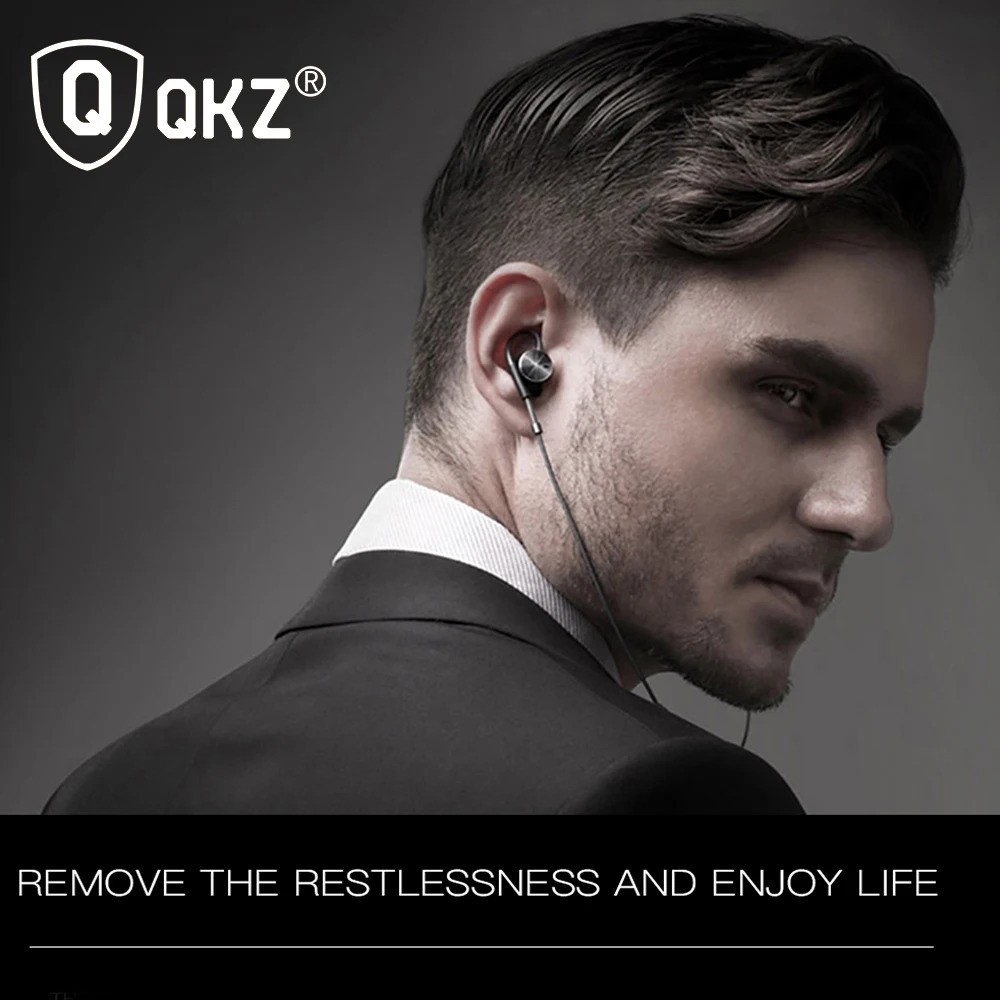 DM10 QKZ DM10 Zinc Alloy HiFi In Ear Earphones QKZ DM10 3.5mm Wired In-Ear Earphone- Dreamy DeaLs_img_2
