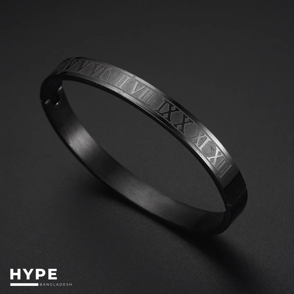 Black high quality stainless steel bracelet_img_0