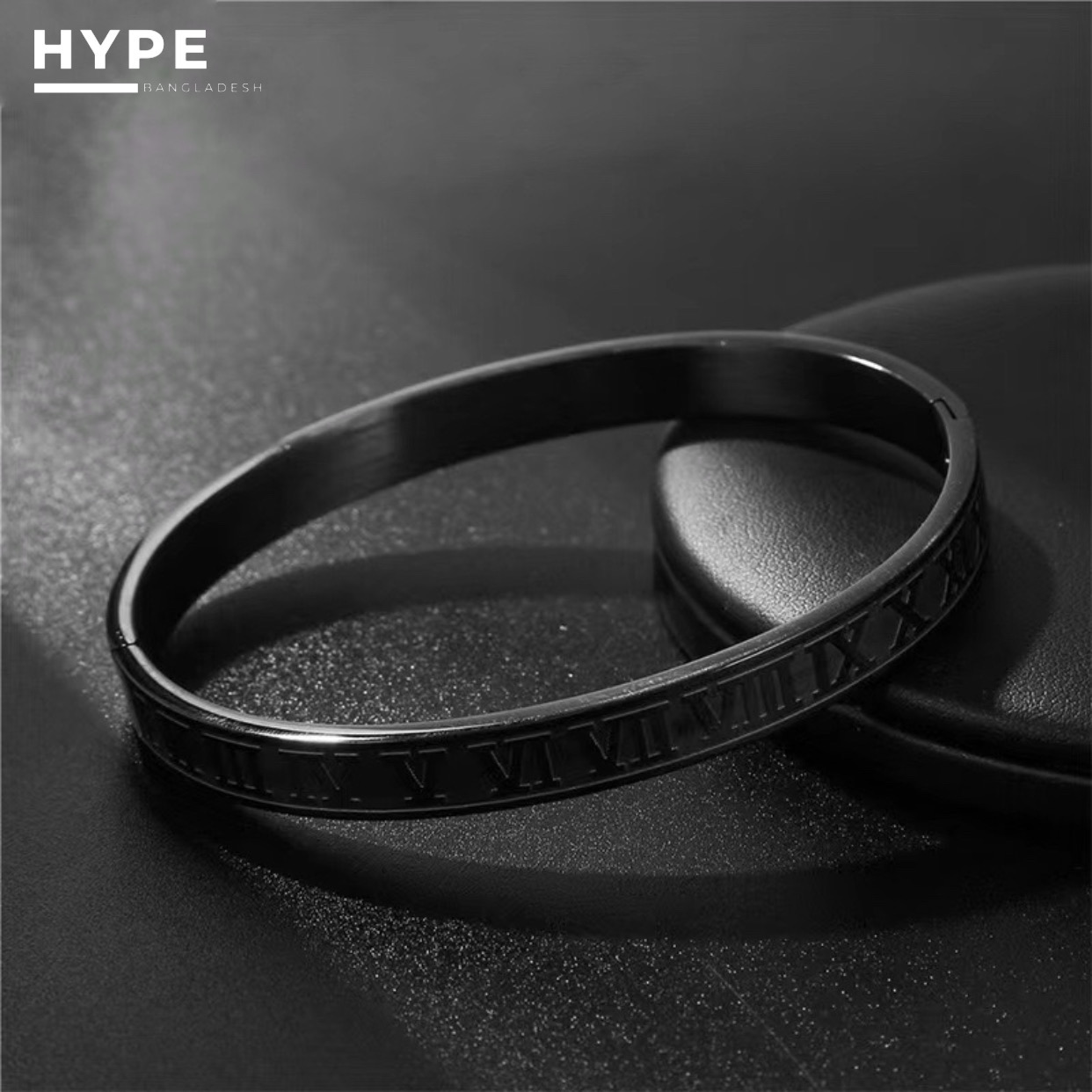 Black high quality stainless steel bracelet_img_1