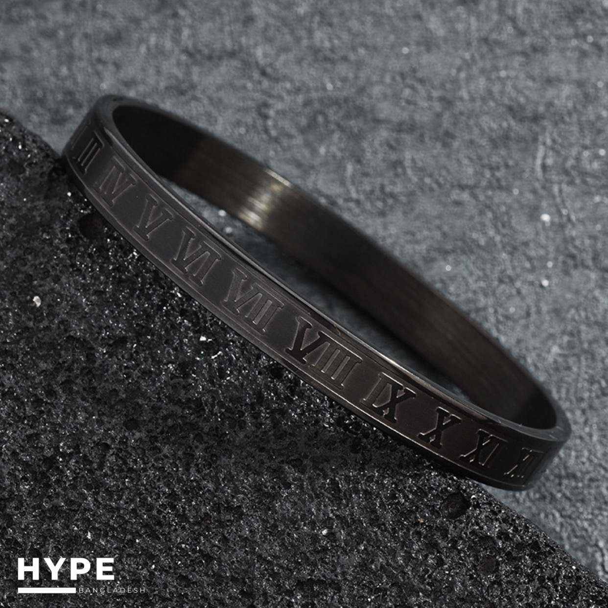 Black high quality stainless steel bracelet_img_3