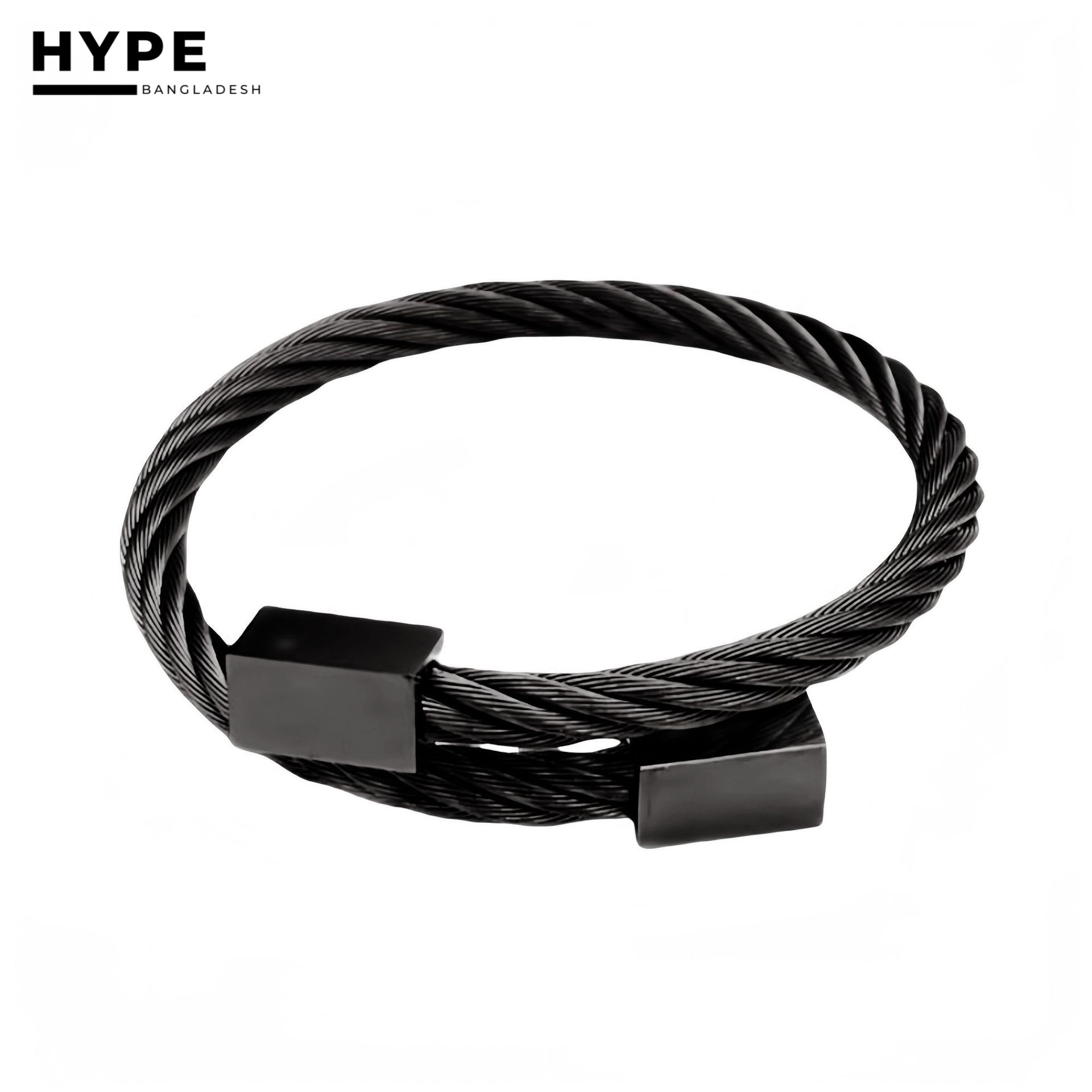 Black stainless steel bracelet_img_4