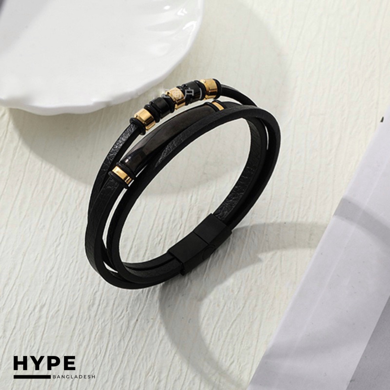 3 layer leather bracelet for me_img_0