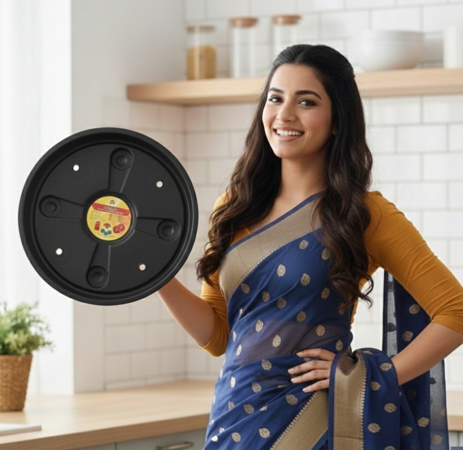 Wheeled Trolley Gas Cylinders and Flower Pots_img_2