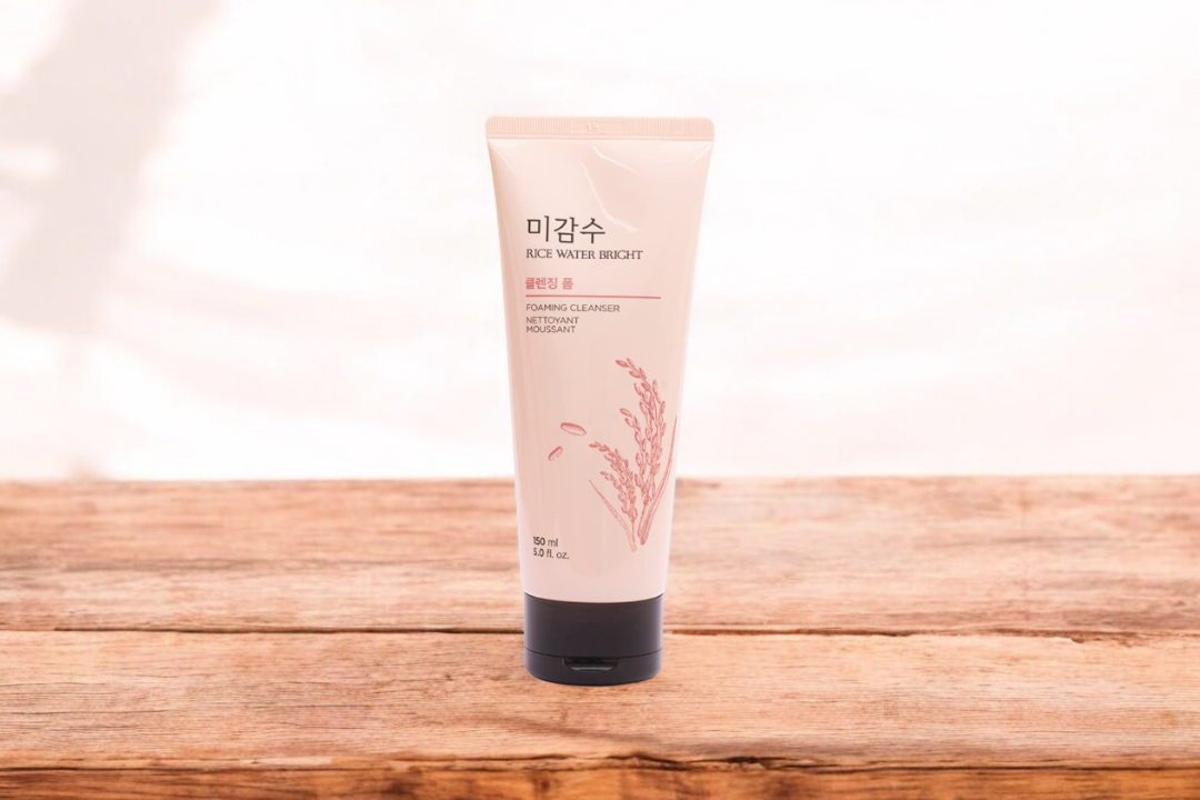 Rice Water Bright Cleansing Foam Face Wash - 150ml_img_0