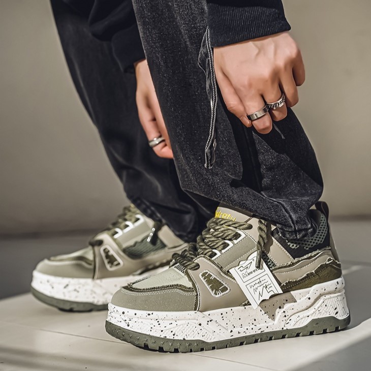 Men's Thick-Soled Sneakers_img_5