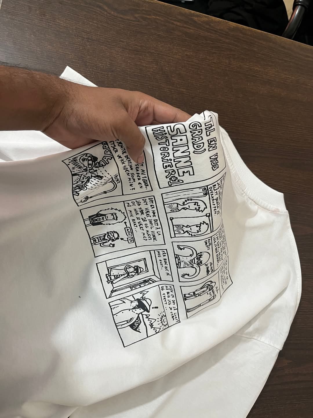 Comic oversized t-shirt 200 GSM_img_3