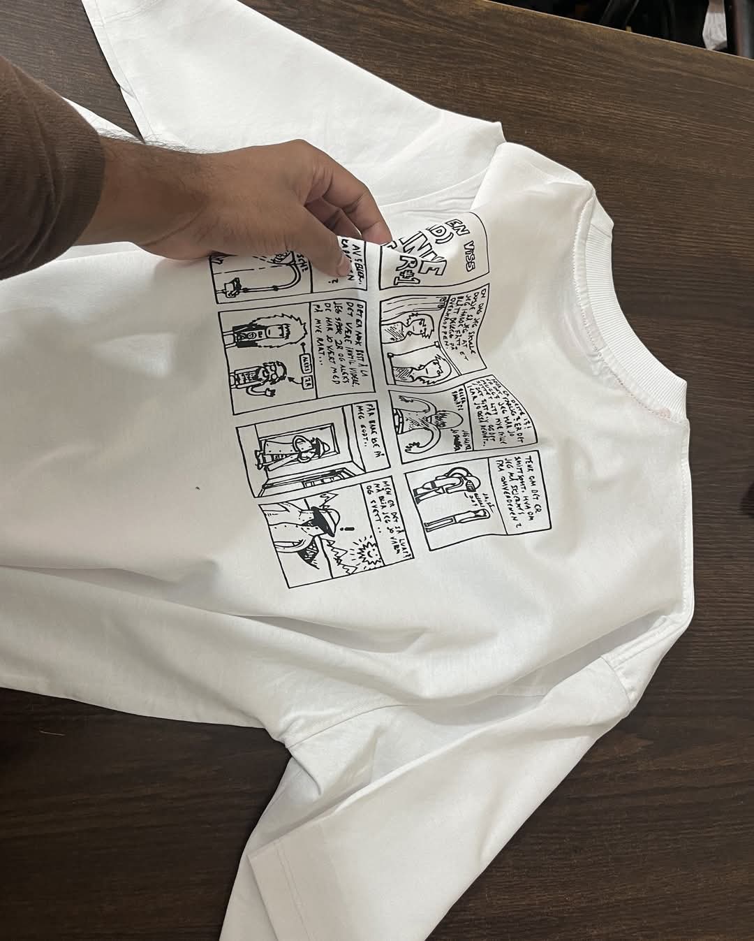 Comic oversized t-shirt 200 GSM_img_4